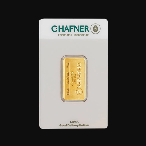 Sztabka złota 10g C.HAFNER